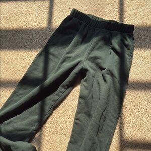 Brandy Melville Green Sweatpants